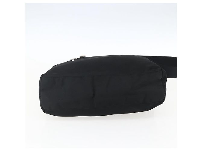 Borsa a Spalla PRADA in Nylon Nero Argento Autentica 170446 - vista 5