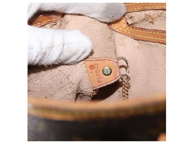 LOUIS VUITTON Borsa a Spalla Monogram Bucket GM M42236 LV Auth LNZ244 Monogramma - vista 12
