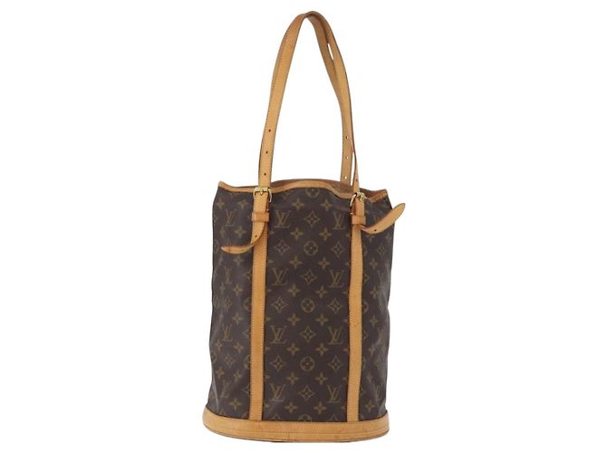 LOUIS VUITTON Borsa a Spalla Monogram Bucket GM M42236 LV Auth LNZ244 Monogramma - vista 13