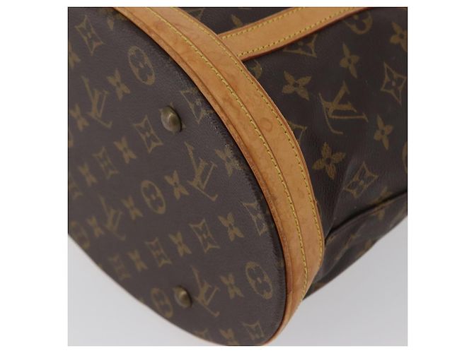 LOUIS VUITTON Borsa a Spalla Monogram Bucket GM M42236 LV Auth LNZ244 Monogramma - vista 15