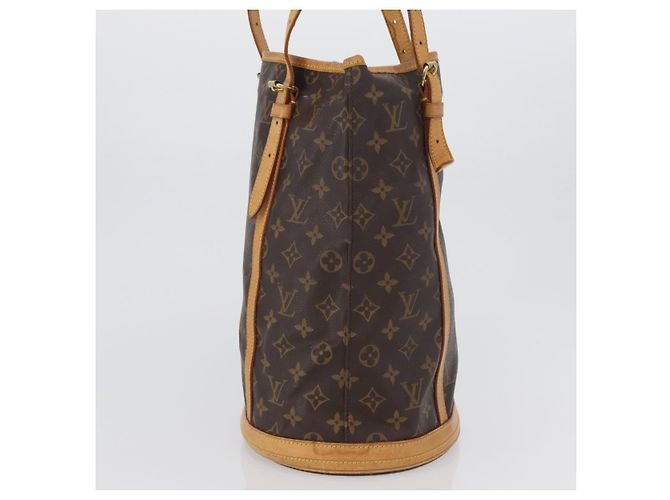 LOUIS VUITTON Borsa a Spalla Monogram Bucket GM M42236 LV Auth LNZ244 Monogramma - vista 4