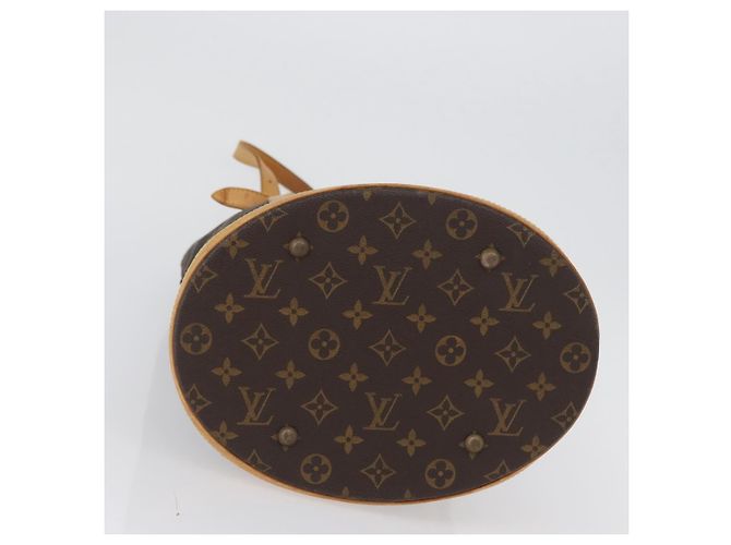 LOUIS VUITTON Borsa a Spalla Monogram Bucket GM M42236 LV Auth LNZ244 Monogramma - vista 5