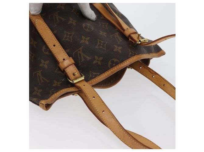 LOUIS VUITTON Borsa a Spalla Monogram Bucket GM M42236 LV Auth LNZ244 Monogramma - vista 6