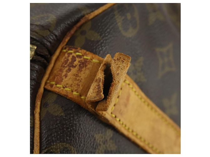 LOUIS VUITTON Monogram Keepall Bandouliere 50 Boston Bag M41416 LV Auth 169785 - view 10