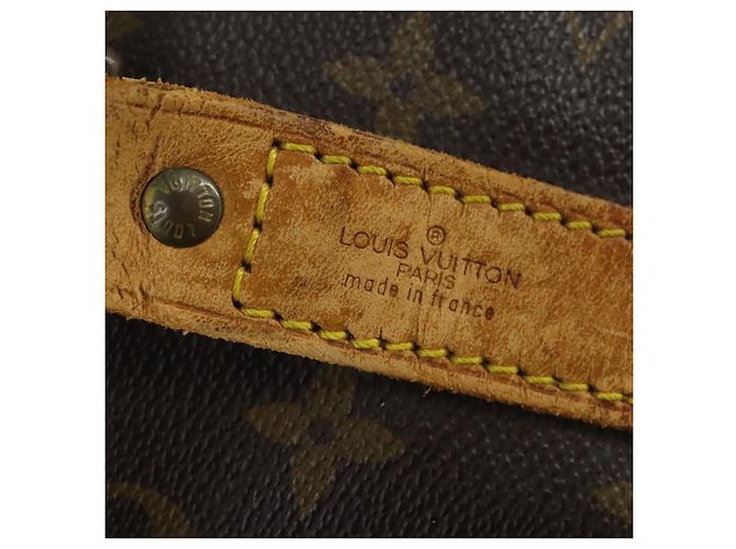LOUIS VUITTON Monogram Keepall Bandouliere 50 Boston Bag M41416 LV Auth 169785 - view 19