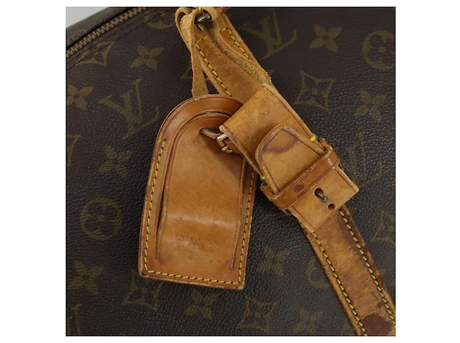LOUIS VUITTON Monogram Keepall Bandouliere 50 Boston Bag M41416 LV Auth 169785 - view 20