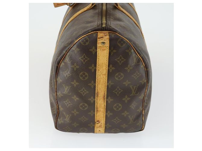 LOUIS VUITTON Monogram Keepall Bandouliere 50 Boston Bag M41416 LV Auth 169785 - view 3