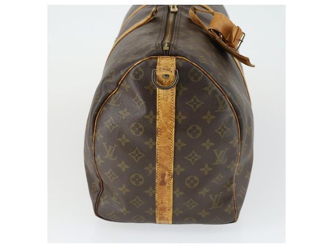 LOUIS VUITTON Monogram Keepall Bandouliere 50 Boston Bag M41416 LV Auth 169785 - view 4