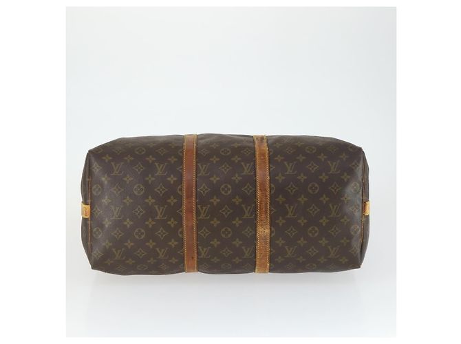LOUIS VUITTON Monogram Keepall Bandouliere 50 Boston Bag M41416 LV Auth 169785 - view 5