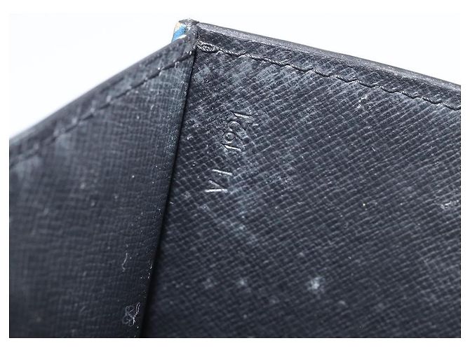 LOUIS VUITTON Clutch Montaigne 23 Epi Blu M52665 LV Auth am10715 - vista 12