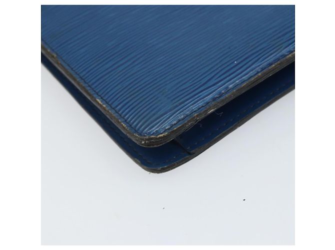 LOUIS VUITTON Clutch Montaigne 23 Epi Blu M52665 LV Auth am10715 - vista 16