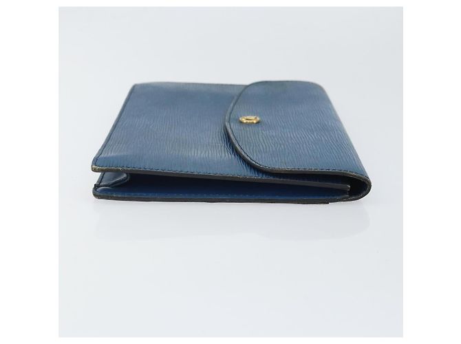 LOUIS VUITTON Clutch Montaigne 23 Epi Blu M52665 LV Auth am10715 - vista 3
