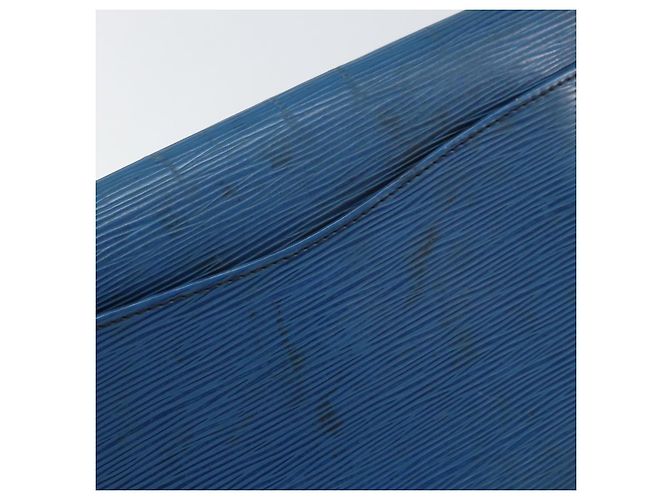 LOUIS VUITTON Clutch Montaigne 23 Epi Blu M52665 LV Auth am10715 - vista 8