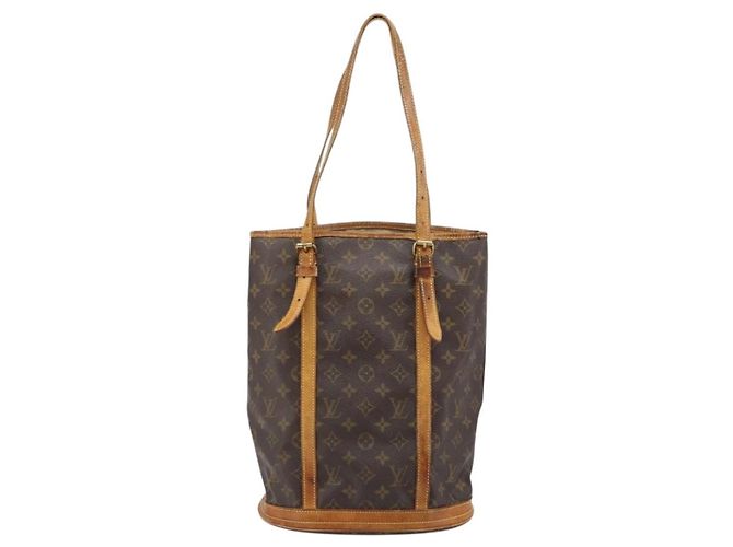 LOUIS VUITTON Borsa a Spalla Monogram Bucket GM M42236 LV Auth ka2557 Monogramma - vista 13