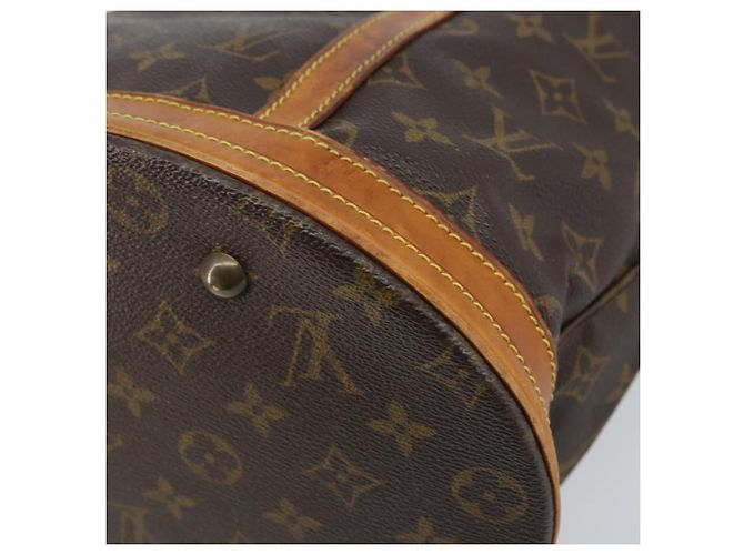 LOUIS VUITTON Borsa a Spalla Monogram Bucket GM M42236 LV Auth ka2557 Monogramma - vista 17