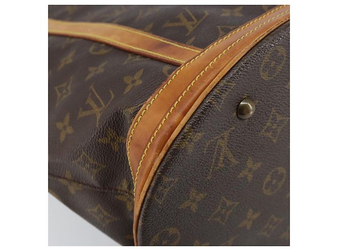 LOUIS VUITTON Borsa a Spalla Monogram Bucket GM M42236 LV Auth ka2557 Monogramma - vista 18