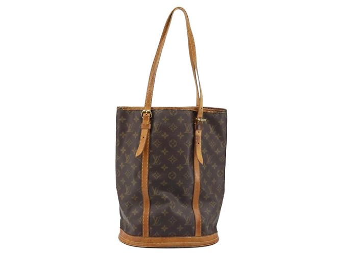 LOUIS VUITTON Borsa a Spalla Monogram Bucket GM M42236 LV Auth ka2557 Monogramma - vista 2