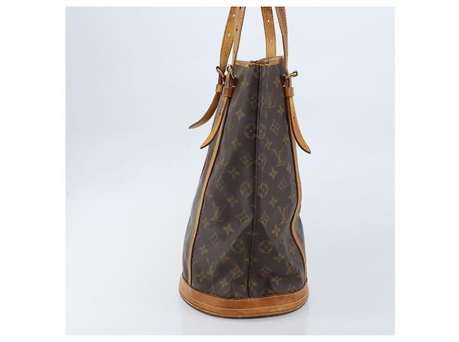 LOUIS VUITTON Borsa a Spalla Monogram Bucket GM M42236 LV Auth ka2557 Monogramma - vista 3