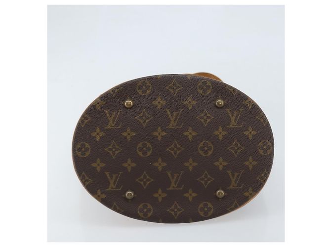 LOUIS VUITTON Borsa a Spalla Monogram Bucket GM M42236 LV Auth ka2557 Monogramma - vista 5