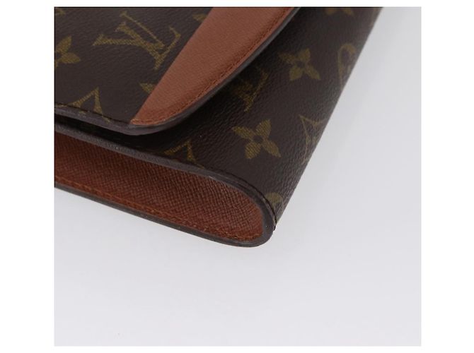 LOUIS VUITTON Borsa a Spalla Monogram Bordeaux 24 M51798 LV Auth ka2545 Monogramma - vista 14
