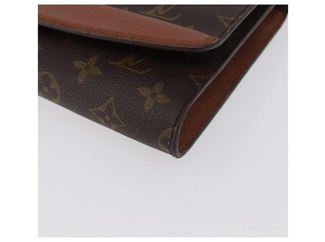 LOUIS VUITTON Borsa a Spalla Monogram Bordeaux 24 M51798 LV Auth ka2545 Monogramma - vista 15