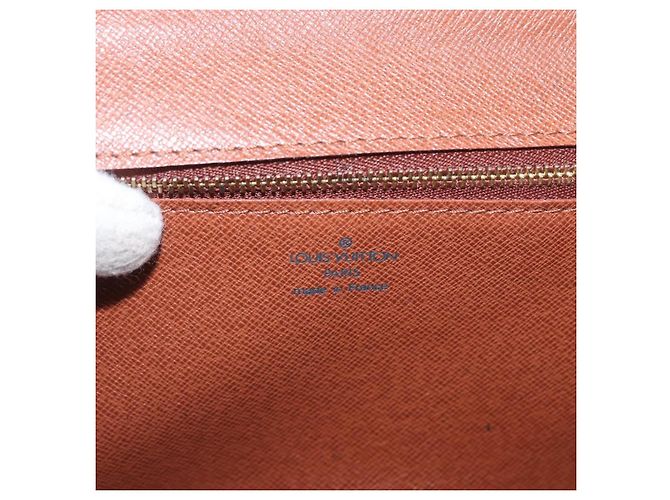 LOUIS VUITTON Borsa a Spalla Monogram Bordeaux 24 M51798 LV Auth ka2545 Monogramma - vista 19