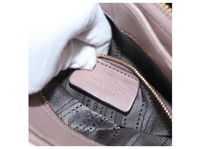 Borsa a Spalla Salvatore Ferragamo Vala in Pelle 2 in 1 Viola Oro Auth 173180 D'oro Porpora - vista 12