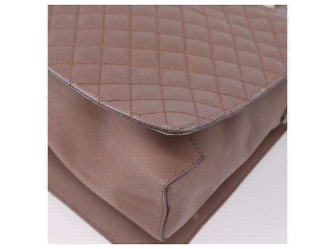 Borsa a Spalla Salvatore Ferragamo Vala in Pelle 2 in 1 Viola Oro Auth 173180 D'oro Porpora - vista 16