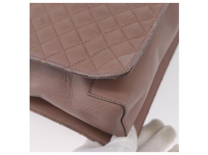 Borsa a Spalla Salvatore Ferragamo Vala in Pelle 2 in 1 Viola Oro Auth 173180 D'oro Porpora - vista 17