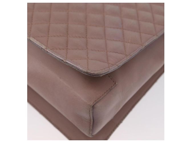 Borsa a Spalla Salvatore Ferragamo Vala in Pelle 2 in 1 Viola Oro Auth 173180 D'oro Porpora - vista 18