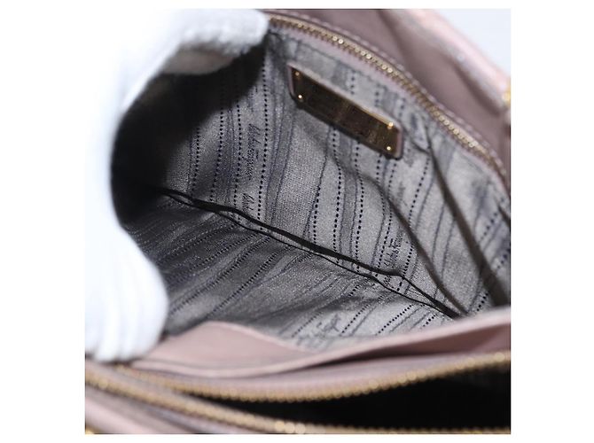 Borsa a Spalla Salvatore Ferragamo Vala in Pelle 2 in 1 Viola Oro Auth 173180 D'oro Porpora - vista 23