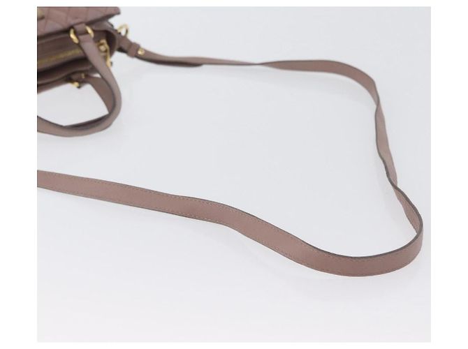 Borsa a Spalla Salvatore Ferragamo Vala in Pelle 2 in 1 Viola Oro Auth 173180 D'oro Porpora - vista 8