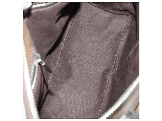 Chloé Chloe Edith Handtasche Leder 2-Wege Braun Silber Authentisch hk3383 - Ansicht 11