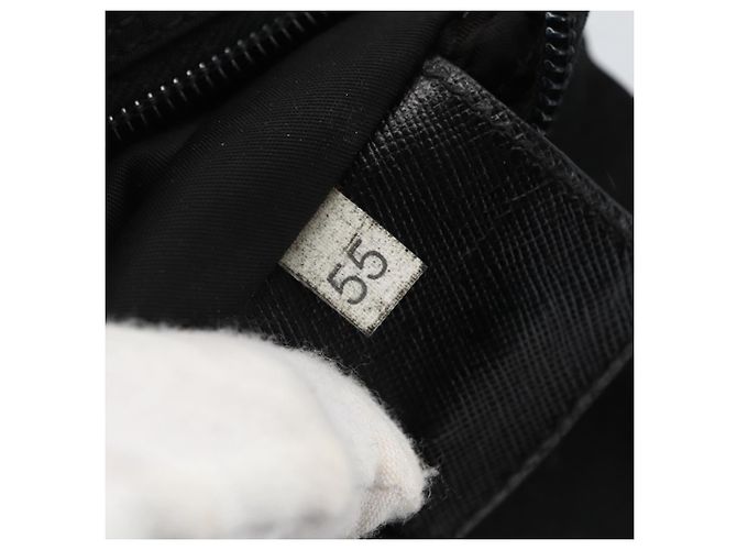 Borsa a Spalla PRADA Nylon Nero Argento Autentica am10762 - vista 12