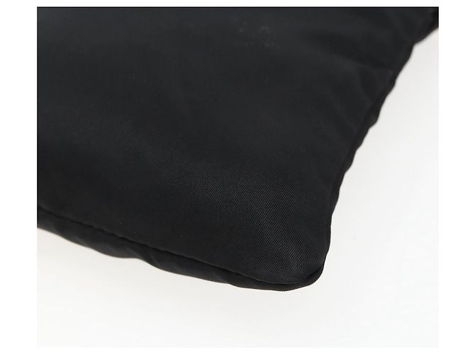 Borsa a Spalla PRADA Nylon Nero Argento Autentica am10762 - vista 16