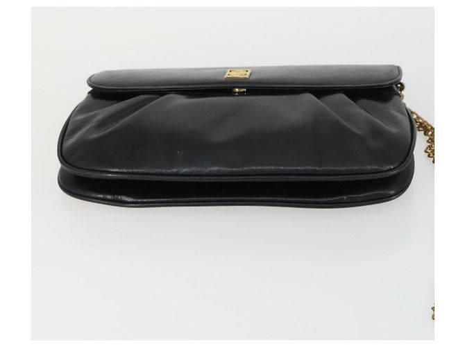 Bolsa de mão GIVENCHY em couro e nylon 2 peças preta Auth bs33378 Preto - vista 15