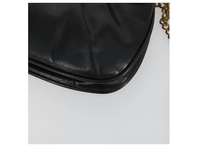 Bolsa de mão GIVENCHY em couro e nylon 2 peças preta Auth bs33378 Preto - vista 16
