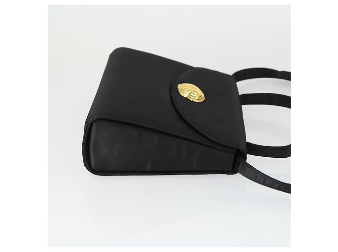 Bolsa de mão GIVENCHY em couro e nylon 2 peças preta Auth bs33378 Preto - vista 4