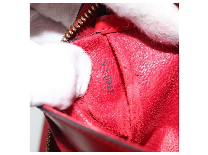LOUIS VUITTON Zaino Epi Mabillon Rosso Castigliano M52237 LV Auth 169192A - vista 11
