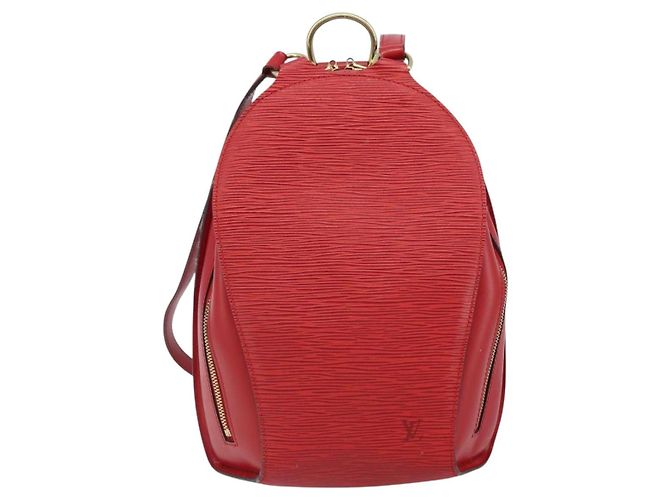 LOUIS VUITTON Zaino Epi Mabillon Rosso Castigliano M52237 LV Auth 169192A - vista 13