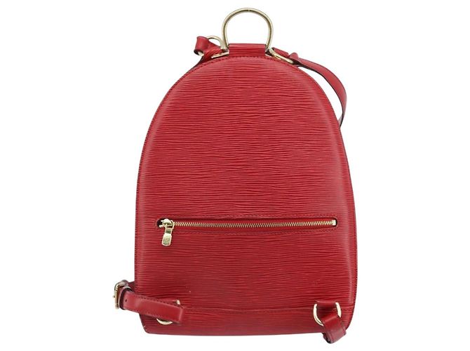 LOUIS VUITTON Zaino Epi Mabillon Rosso Castigliano M52237 LV Auth 169192A - vista 2
