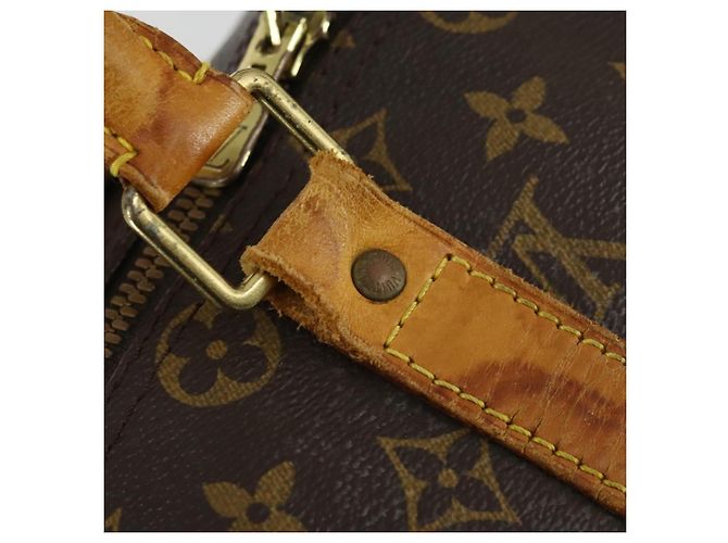 LOUIS VUITTON Monogram Keepall Bandouliere 45 Borsa Boston M41418 LV Auth 170629 Monogramma - vista 10