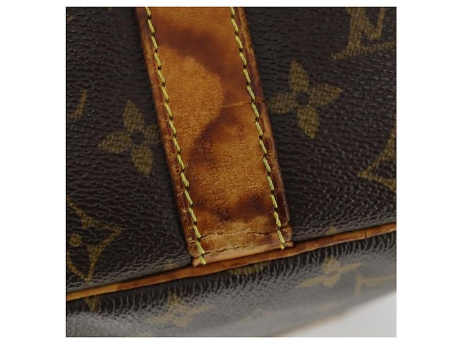 LOUIS VUITTON Monogram Keepall Bandouliere 45 Borsa Boston M41418 LV Auth 170629 Monogramma - vista 18