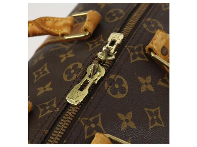 LOUIS VUITTON Monogram Keepall Bandouliere 45 Borsa Boston M41418 LV Auth 170629 Monogramma - vista 19