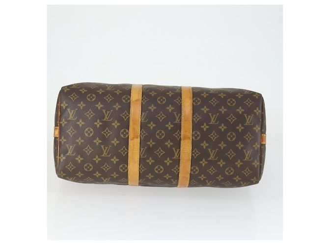 LOUIS VUITTON Monogram Keepall Bandouliere 45 Borsa Boston M41418 LV Auth 170629 Monogramma - vista 5