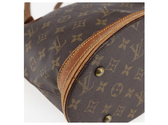 LOUIS VUITTON Borsa a Spalla Monogram Bucket PM M42238 LV Auth fm5105 Monogramma - vista 14