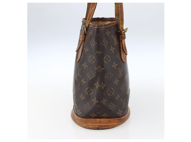 LOUIS VUITTON Borsa a Spalla Monogram Bucket PM M42238 LV Auth fm5105 Monogramma - vista 3
