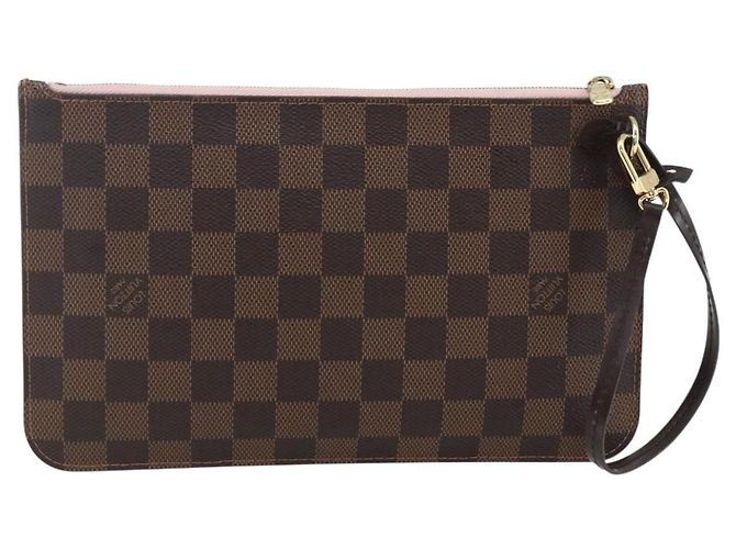 LOUIS VUITTON Pouch Neverfull MM Damier Ebene Auth LV ep13583 - vista 2
