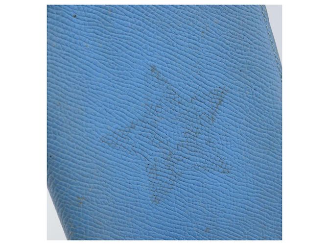 Hermès HERMES Day Planner Cover Leather Light Blue Auth bs33531 - view 18