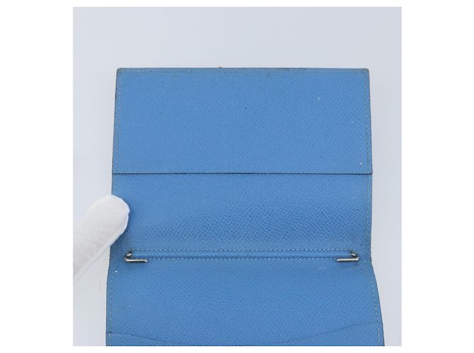 Hermès HERMES Day Planner Cover Leather Light Blue Auth bs33531 - view 19